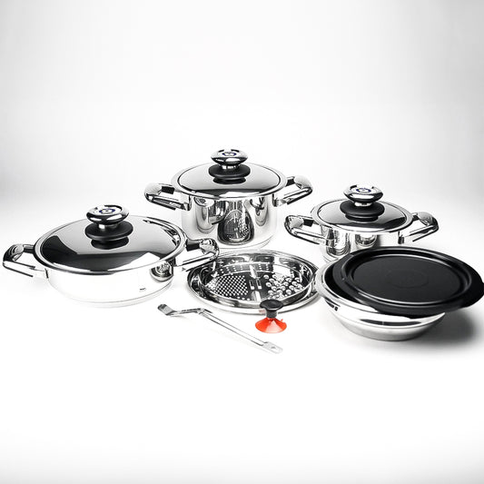 12 Piece Professional Platinum Cooking System